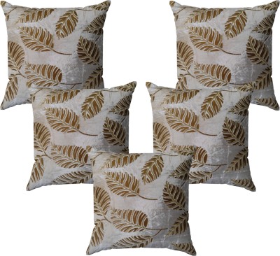ELEGANT WEAVERS Printed Cushions & Pillows Cover(Pack of 5, 40 cm*40 cm, Multicolor)