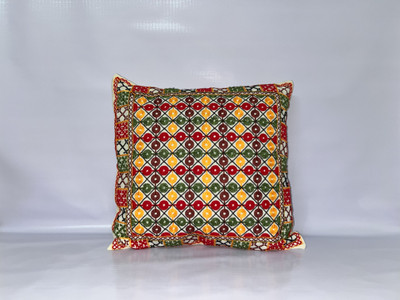 kiran fashion Cotton Cushions & Bolsters Cover(40.64 cm*40.64 cm, Multicolor)
