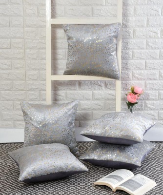 WEAVERLY Printed Cushions & Pillows Cover(Pack of 5, 40 cm*40 cm, Grey)