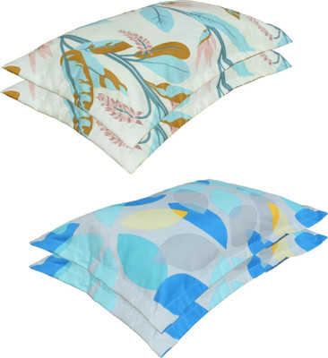 RRB TEXTILE Cotton Pillows Cover(Pack of 2, 50 cm*75 cm, Multicolor)