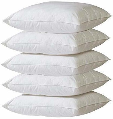 Casanest Cotton Cushions Cover(Pack of 5, 41 cm*41 cm, White)