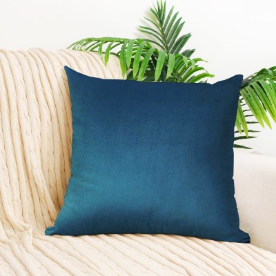 Home Stylish Velvet Cushions Cover(40 cm*40 cm, Dark Blue)