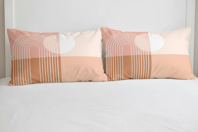 NK Textiles Cotton Pillows Cover(69 cm*45 cm, Pack of 2, Multicolor)