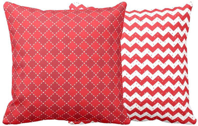 TheYaYaCafe Cotton Cushions Cover(50.8 cm*50.8 cm, Pack of 2, Multicolor)