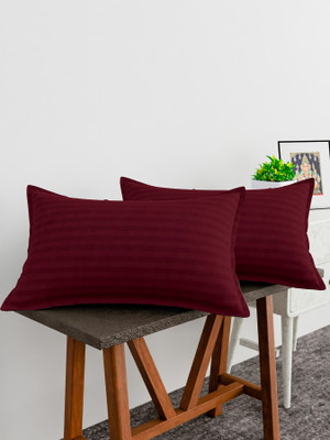 KUBER INDUSTRIES Cotton Pillows Cover(75 cm*48 cm, Pack of 2, Maroon)