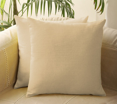 Casableu Polyester Cushions & Pillows Cover(Pack of 2, 40.64 cm*40.64 cm, Brown)