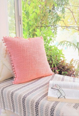 Throwpillow Cotton Cushions Cover(30 cm*48 cm, Pink)