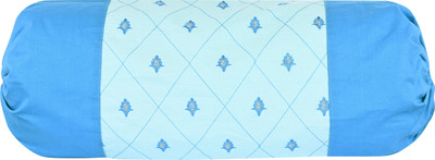 VHC Cotton Bolsters Cover(38 cm*71 cm, Pack of 2, Light Blue)