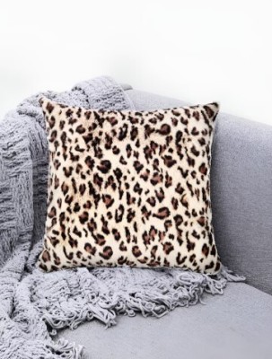 Bitsy Owl Printed Cushions & Pillows Cover(16 cm*16 cm, Black, White)