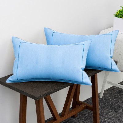 KUBER INDUSTRIES Cotton Pillows Cover(Pack of 2, 44 cm*70 cm, Blue)