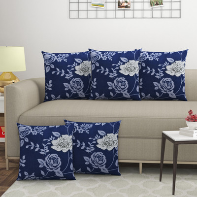 FABMARTS Cotton Cushions & Pillows Cover(Pack of 5, 16 cm*16 cm, Multicolor)