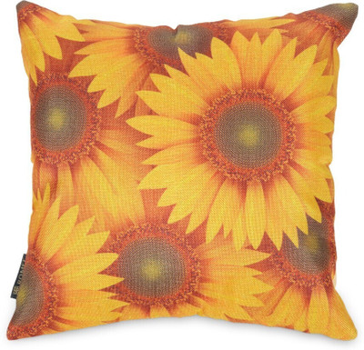 ROMEE Jute Cushions & Pillows Cover(Pack of 2, 40 cm*40 cm, Multicolor)