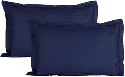 Cr Creation Cotton Cushions & Pillows Cover(43.18 cm*68.58 cm, Pack of 2, Blue)