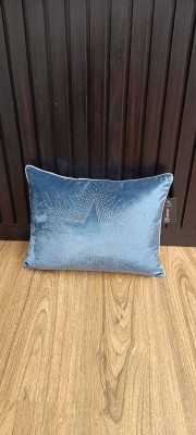 KBN DESIGN Velvet Cushions & Pillows Cover(35.56 cm*35.56 cm, Blue)