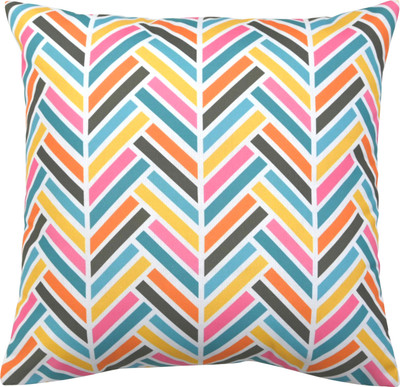 sidrahomestyles Polyester Cushions & Pillows Cover(Pack of 5, 40 cm*40 cm, Pink)