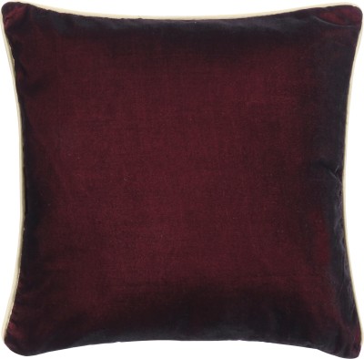 Oussum Plain Cushions Cover(35 cm*35 cm, Red)