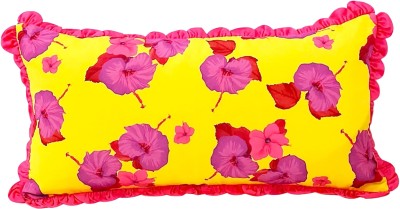 Throwpillow Polyester Cushions & Pillows Cover(30.48 cm*30.48 cm, Yellow, Pink)