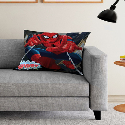 MARVEL Polyester Cushions Cover(40 cm*40 cm, Blue)