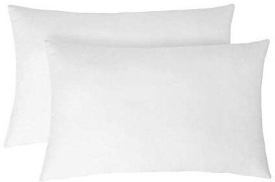 Casanest Microfiber Pillows Cover(Pack of 2, 43 cm*69 cm, White)