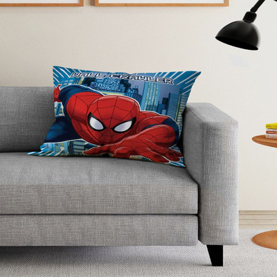 MARVEL Polyester Cushions Cover(40 cm*40 cm, Blue)