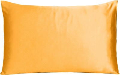 Oussum Satin Pillows Cover(45.72 cm*68.58 cm, Yellow)