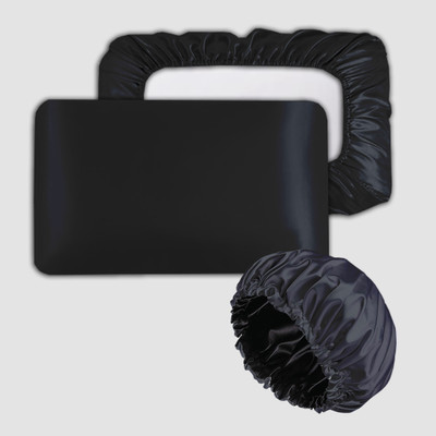 Avirons Silk Cushions Cover(46 cm*72 cm, Pack of 2, Blue)