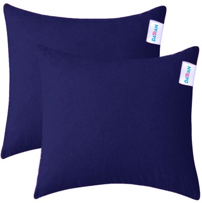 DARAN Plain Cushions Cover(Pack of 2, 60.96 cm*60.96 cm, Blue)