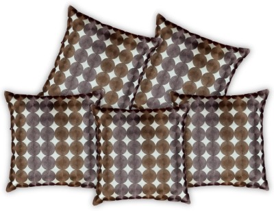 Cherry Homes Embroidered Cushions Cover(Pack of 5, 40 cm*40 cm, Multicolor)