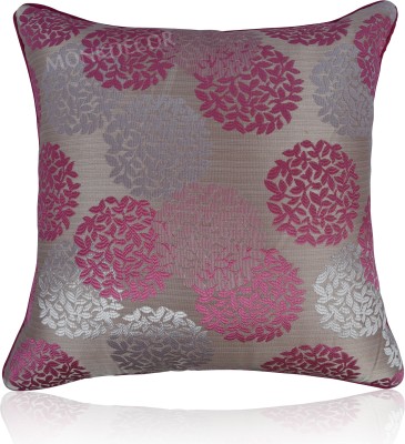 MONKDECOR Self Design Cushions Cover(Pack of 5, 30 cm*30 cm, Pink)