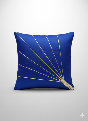 Vornexa Velvet Cushions Cover(Pack of 2, 40 cm*40 cm, Blue)