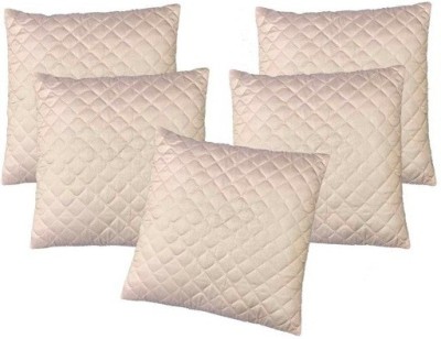 Niyasu Collection Geometric Cushions Cover(Pack of 5, 40 cm*40 cm, Beige)
