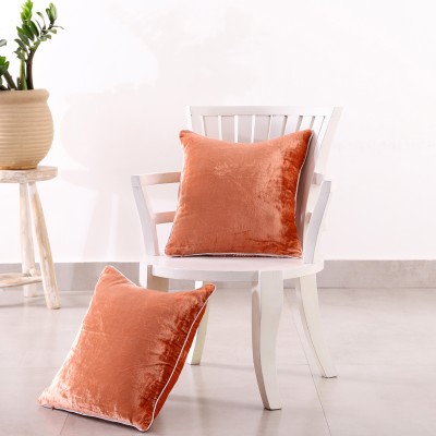 Ravaiyaa - Attitude Is Everything Self Design Cushions Cover(Pack of 2, 41 cm*41 cm, Multicolor)
