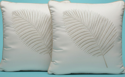 Vornexa Velvet Cushions & Pillows Cover(40 cm*40 cm, Pack of 2, White)