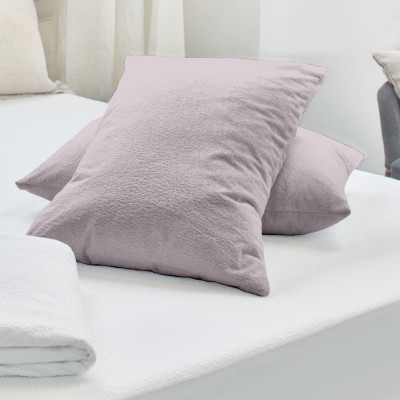 curious lifestyle Cotton Pillows Cover(Pack of 2, 40 cm*60 cm, Grey)