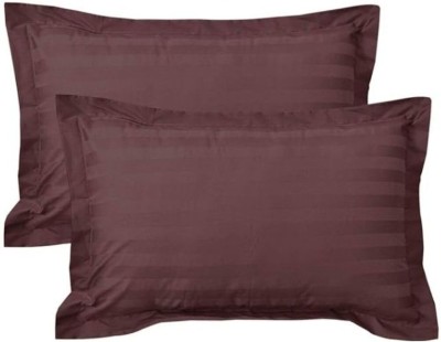 SIROKI BOND Cotton Pillows Cover(Pack of 4, 68 cm*43 cm, Brown)