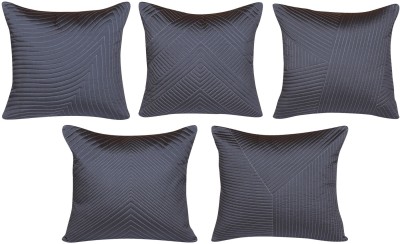HOME9INE Geometric Cushions Cover(Pack of 5, 30 cm*30 cm, Grey)
