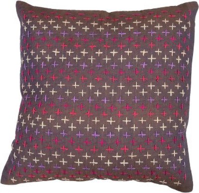 RohanInc Embroidered Cushions Cover(40 cm*40 cm, Multicolor)