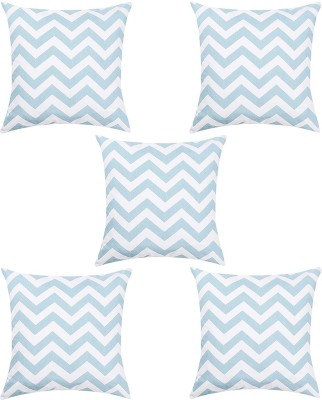 NWF Abstract Cushions Cover(Pack of 5, 16 cm*16 cm, Blue)