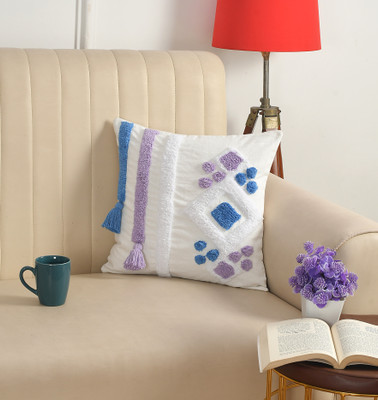 M2Creations Cotton Cushions & Pillows Cover(40 cm*40 cm, Multicolor)