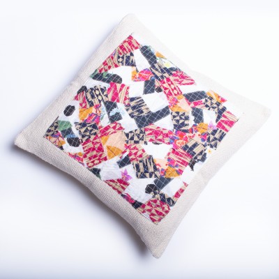 SEAMMMS Printed Cushions & Pillows Cover(40 cm*40 cm, Multicolor)