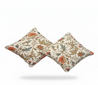 Bhoomiyan Cotton Cushions & Pillows Cover(Pack of 5, 40.64 cm*40.64 cm, Multicolor)