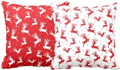 TheYaYaCafe Cotton Cushions Cover(50.8 cm*50.8 cm, Pack of 2, Multicolor)