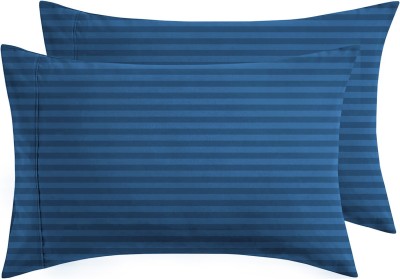 BSB HOME Printed Pillows Cover(Pack of 6, 75 cm*50 cm, Dark Blue)