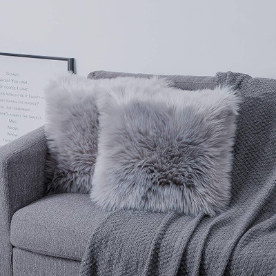 Cozyert Self Design Cushions & Pillows Cover(Pack of 2, 35 cm*35 cm, Grey) deal from flipkart Cozyert Self Design Cushions & Pillows Cover(Pack of 2, 35 cm*35 cm, Grey) deal from flipkart