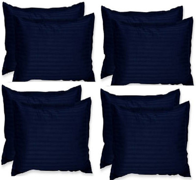 Sosha Polyester Pillows Cover(Pack of 8, 68 cm*43 cm, Blue)