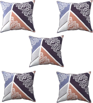 Lunar Days Printed Cushions & Pillows Cover(Pack of 5, 40.64 cm*40.64 cm, Multicolor)