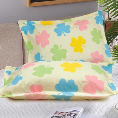 RUSTIC LINEN Microfiber Pillows Cover(Pack of 2, 46 cm*72 cm, Green, Pink, Blue, Silver)