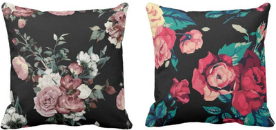 TheYaYaCafe Polyester Cushions Cover(50.8 cm*50.8 cm, Pack of 2, Multicolor)