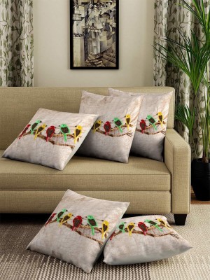 DECOLOGY Velvet Cushions Cover(Pack of 2, 30 cm*30 cm, Beige)