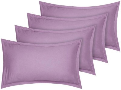 Wakefit Plain Pillows Cover(Pack of 4, 45.72 cm*68.5 cm, Pink)